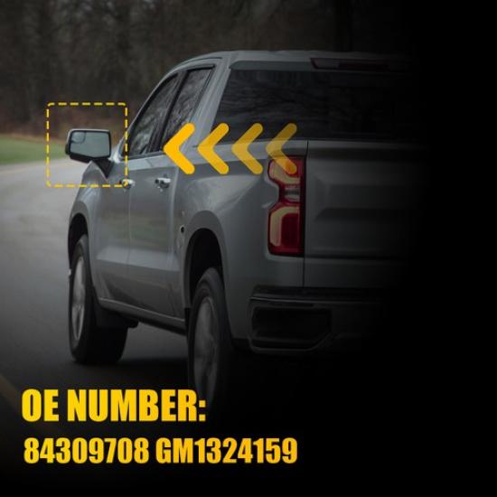 Left Mirror Glass Fits - Chevrolet Silverado 1500 GMC Sierra 1500 2500 A