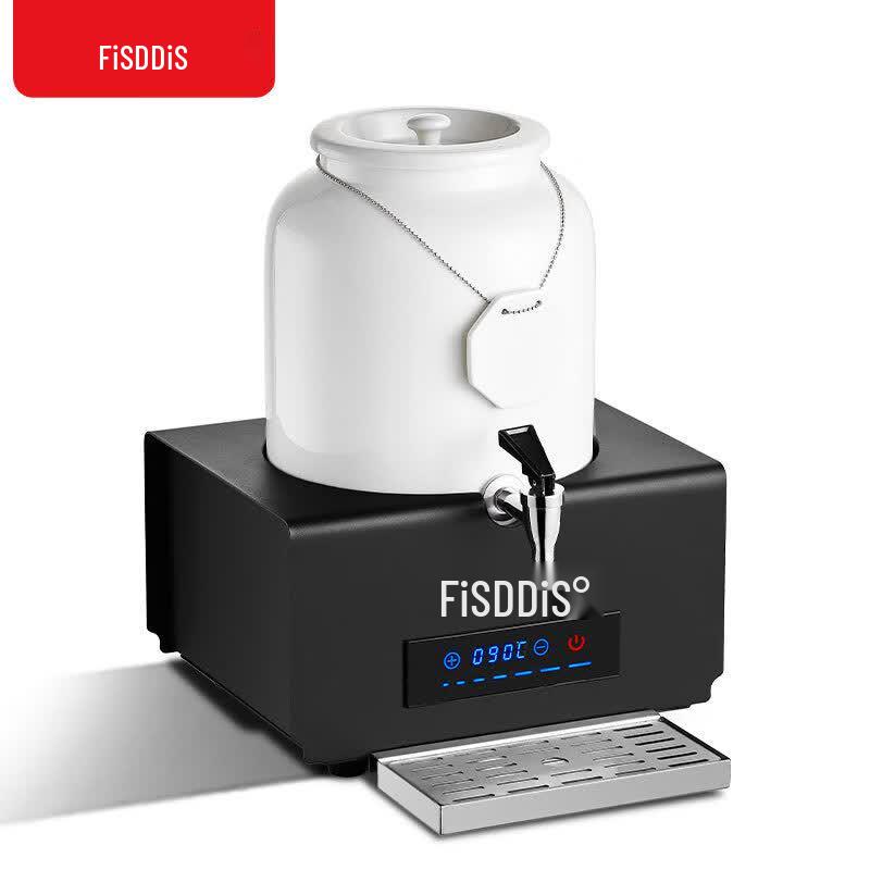 FISDDIS Commercial Electric Ceramic Beverage Dispenser