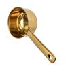 Gold Water Scoop Stainless Steel Ladle Scoop Convenient Water Ladle  Home Kitchen