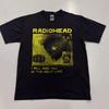 Ремейк футболки Radiohead 90-х, черная, классическая, унисекс, мужская, женская, редкая NH17125