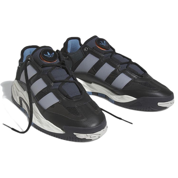 Adidas Niteball Black Carbon Blue Unisex Sneakers Core-Black Grey-Two FZ5742
