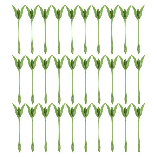 4/5/6/7/10/15/20/30 шт. Держатель для салфеток Роза Зеленый Стебель Цветок Держатель для салфеток на ужин Свадебная Вечеринка Отель Ресторан Декор Обеденного Стола