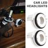 2 Pcs H7 Car LED Headlight Bulbs Retainer Base Holder Adapter For BMW E46 E65 E90 3 Series 325ci 325i 330ci 330i M3 328Ci