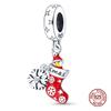 Новинка Модные Медные Рождественские Серии Шармы Маленький Лось Подходят для 3 мм Оригинального Браслета Ожерелья для Женщин DIY Ювелирные Изделия Подарки