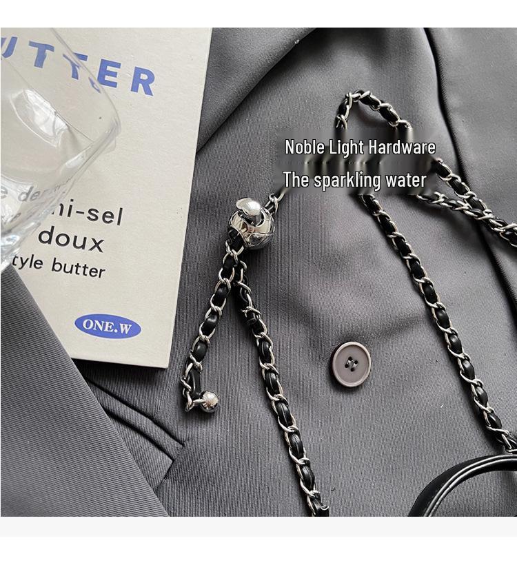 Женская маленькая сумочка с вышивкой аргайл 2025: Универсальная цепочная сумка кроссбоди, ручная коробка, квадратная сумка для весенне-летней моды