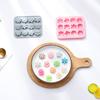 12 Holes Chocolate Moulds Flower Shaped Baking Molds Fondant Moulds Silicone Cake Mold Perfect Gift for DIY Baking Lover