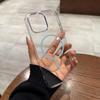 Ultra-thin Transparent PC for IPhone17ProMax Fine Circle Magnetic Phone Case for Apple 16 Premium Protective Case