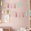 Bohemian Tassel Garland, Decorative Banner, 80cm Wall Decoration for Wedding Party,
