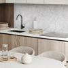 Self-Adhesive Vinyl Panel - Office Wall Decoration 120x60 cm Marble Pattern with Veins