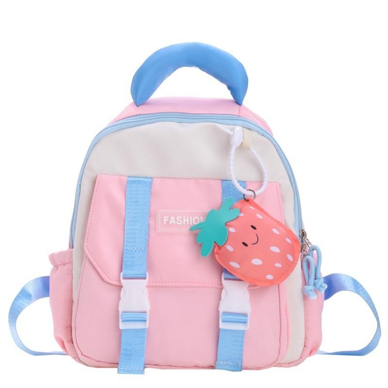 Trendy Cute Dual Shoulder Backpack For Boys And Girls In Bright Colors Perfect For School