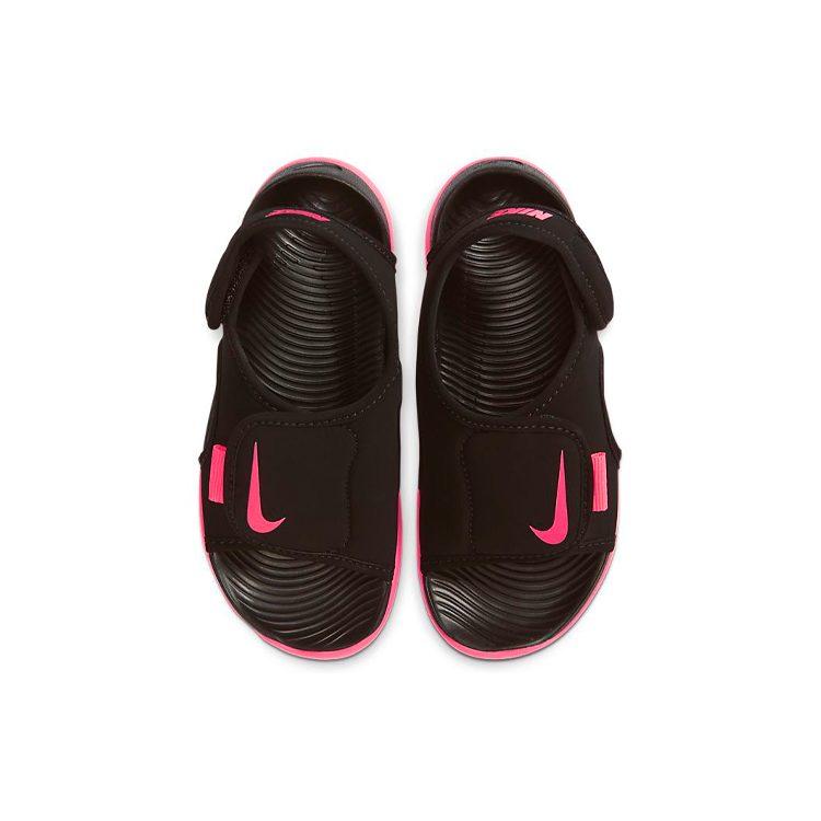 Nike Сандалии Sunray Adjust 5 Черно-розовые Детские DB9562-002