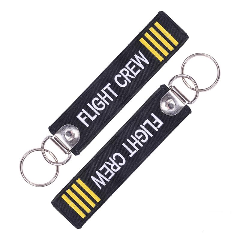 Брелок ювелирные изделия вышивка второй пилот брелок для авиации подарки багажная бирка