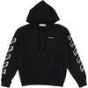 Off-White Худи с 3D маркерами-стрелками, черное, унисекс, топы OMBB097G20FLE002