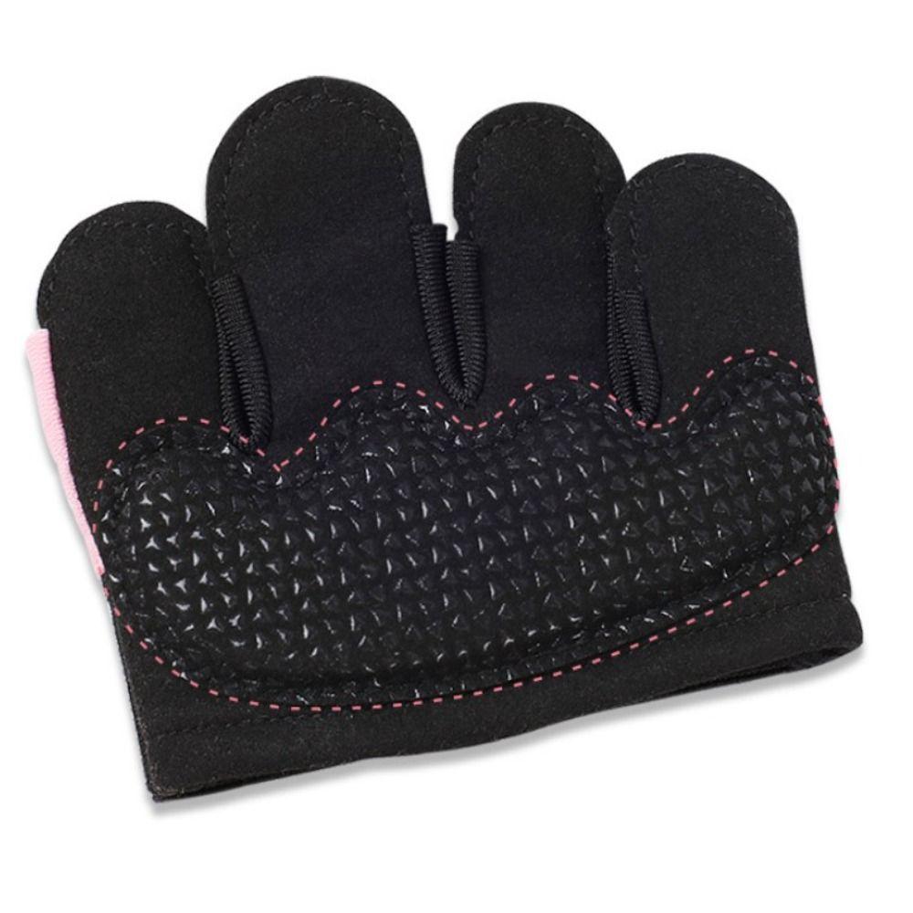 Non-Slip Half Finger Gloves Thickened Barbell Short Gloves New Mittens  Men Women