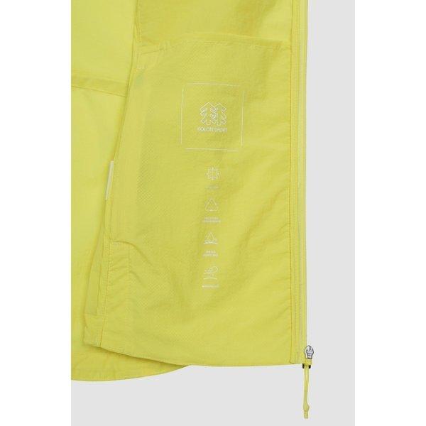 Kolon Sports Женская легкая эластичная ветрозащитная жилетка Желтая Jkvam25302yel