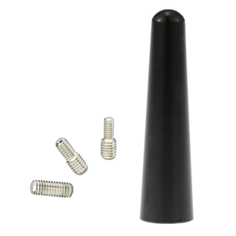 Черная автомобильная антенна с коротким стержнем, антенна Ariels, короткая мини-радио, маленькая FM-антенна на крышу