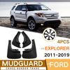 Car Mudflaps For Ford Explorer 2011- Fifth Generation Mud Flaps Splash Guards Mudguards Mud Flap Front Rear Fender