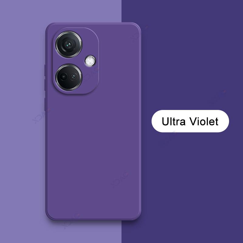 Luxury Square Liquid Silicone Phone Case for OnePlus Nord CE 3 5G 360 Soft Protective Shockproof Back Cover One Plus NordCE3 CE3