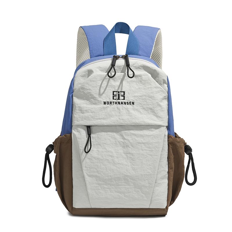 Легкий рюкзак дорожная сумка контрастного цвета школьный портфель для школьников