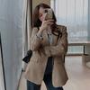 Женский костюм-блейзер 2026 Весна Осень, Корейский Британский Стиль, Дизайнерский Элегантный Повседневный Офисный Комплект из 2 предметов