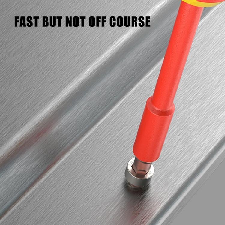 Набор изолированных бит для отвертки для электриков и домашнего ремонта. Разные размеры. Для дома и профессионального использования.