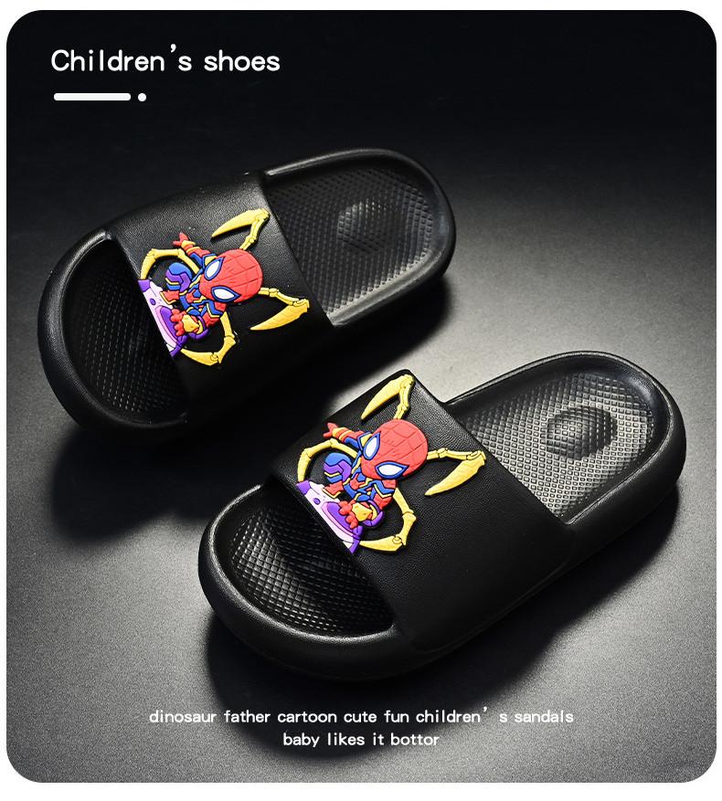 Comfortable Cartoon Style Children's Eva Slippers For Boys Non-slip Summer Footwear