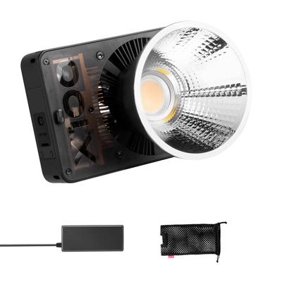 Флагманский светодиодный видеосвет ZHIYUN MOLUS X100 CRI TLCI Управление яркостью через Bluetooth и Гарантия [Официальный магазин] Легкий, 100 Вт, 2700K-6500K, 95+, 97+, Приложение,