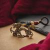 Брелок-подвеска со знаком зодиака Дракон из латуни ручной работы - уникальный подарок на год рождения для мужчин и женщин
