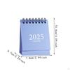 Desk Calendar Desktop Year Tabletop Ornament for Home, School