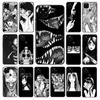 Junji Ito Manga Art Phone Case for Google Pixel 7 Pro 7 6A 6 Pro 5A 4A 3A Pixel 4 XL Pixel 5 6 4 3 XL 3A XL 2 XL Funda Coque