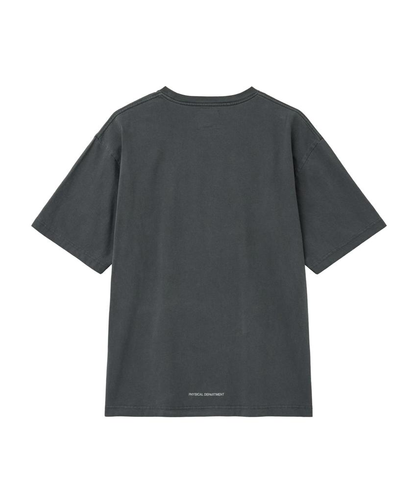 PHYPS MOTORCYCLE Offroad Bear Short Sleeve Charcoal