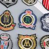 Вышитая этикетка JK униформа костюм школьный значок ткань логотип шляпа значок одежда аксессуары нашивка наклейка вышитая ткань наклейка