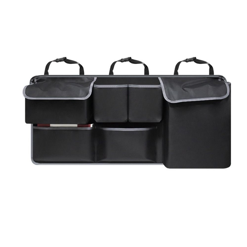 Multiple Pockets Backseat Hanging Organizer High Capacity Car Backseat Storage Bag Automobile