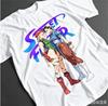 2026 Summer Street Fighter Chun Li Cammy Neon Logo Anime Graphic Black TShirt Unisex Oversized Y2k Streetwear Cotton Tee