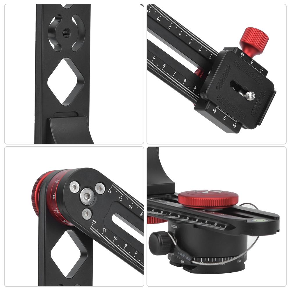 Plate Panoramic Ball Head Panoramic Ball Head Quick Release for Digital DSLR Camera Panoramic and Close-up Photography