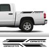 Наклейка на борт пикапа для Dodge Dakota SLT SXT 5.9 R/T Sport Стиль полос для автомобиля Декоративная наклейка Виниловая накладка на грузовик Автоаксессуары