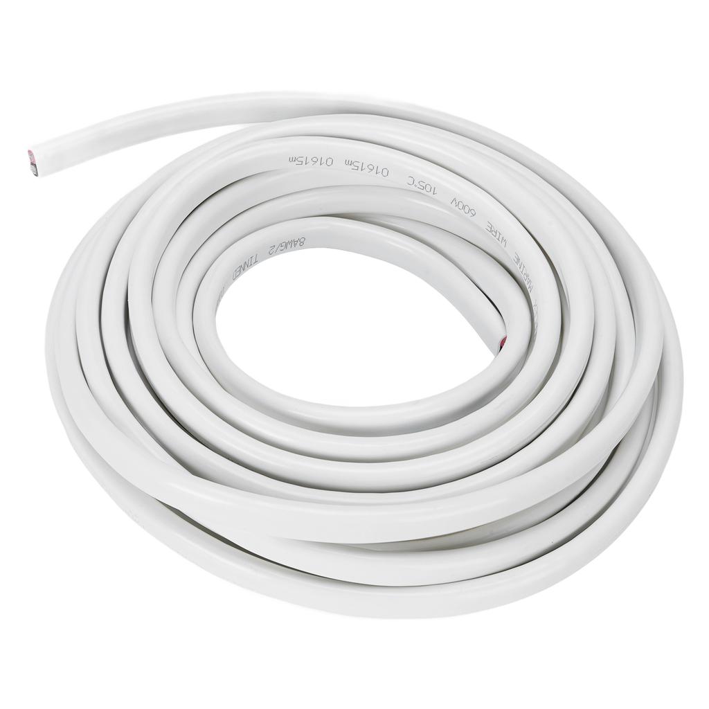 8 Gauge Marine Wire 30ft Waterproofing Excellent Conductivity High Flexibility for Boat Yacht Car RV Camping Trailer