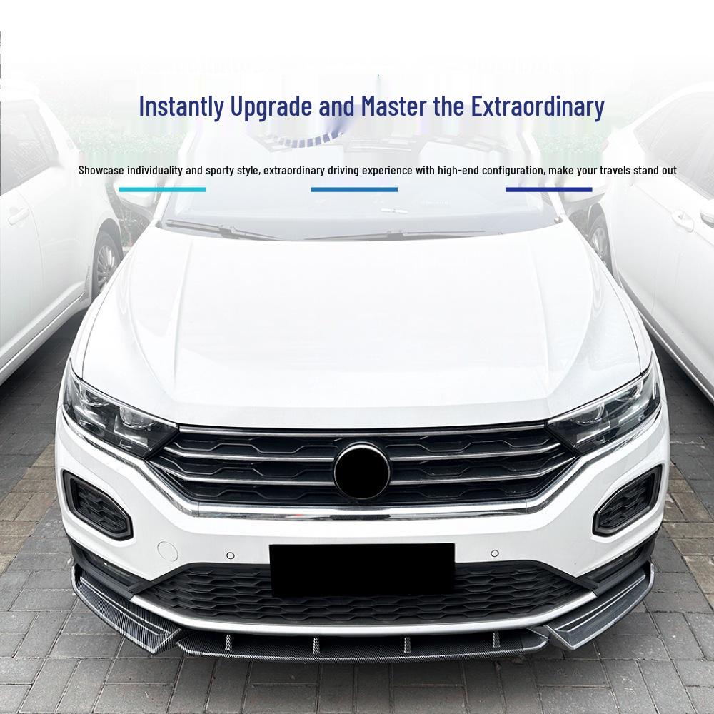 Volkswagen T-Roc Стандартная комплектация Передний спойлер-губа Угловые накладки