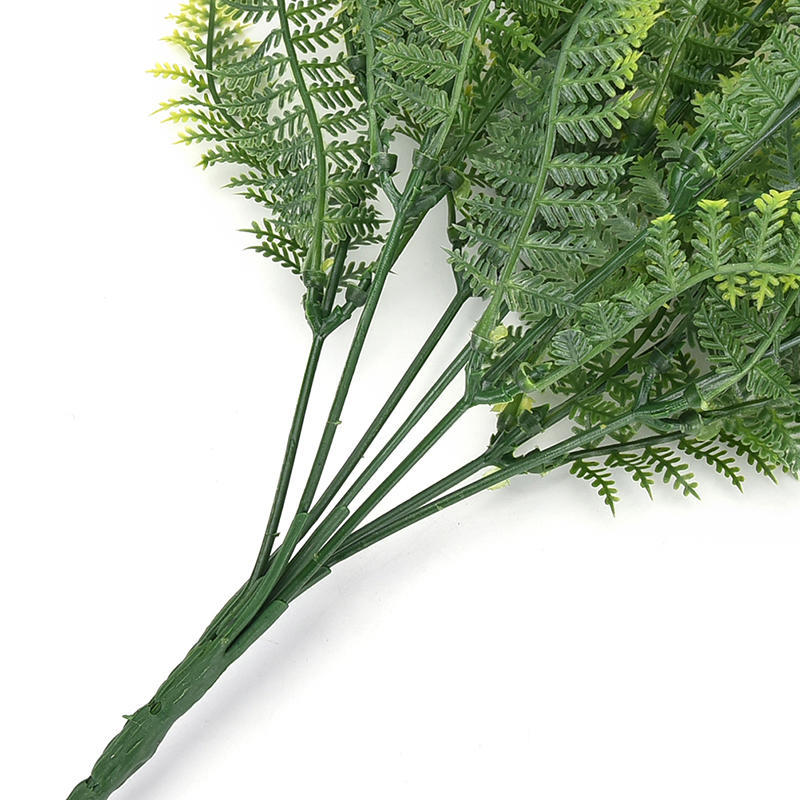7 веток искусственная спаржа папоротник трава растение цветок домашний цветочные аксессуары