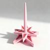 Держатель пряжи для вязания крючком, вязания спицами, 3D-печать, прялка для пряжи в форме звезды, вращающийся диспенсер для клубка пряжи, подставка для любителей вязания крючком