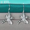 Серьги-стрекозы из стерлингового серебра 925 пробы, модные ювелирные изделия