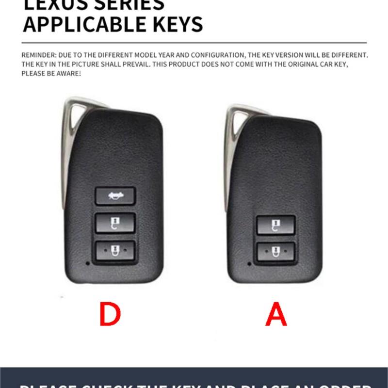 DRLGC1 for Lexus NX 200 NX300H RX 350 450H ES 350 ES 300h Zinc Alloy Car Key Case Cover Protect Shell Auto Remote Keychain Accessories