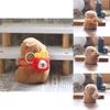 Capybara Plush Keychain Collectible Toy Short Fur Gift For Kids Teens Bag Charm