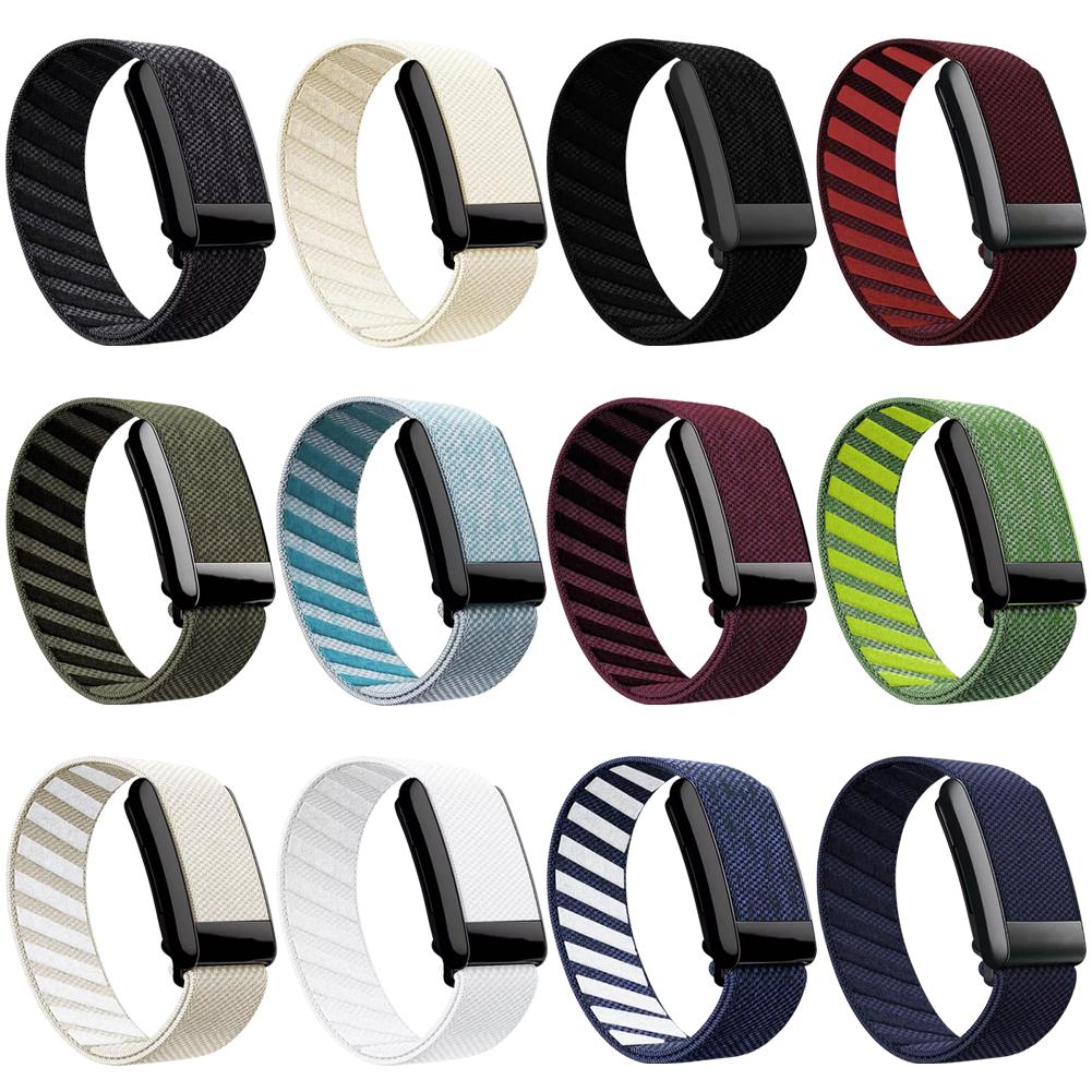 Nylon Fitness Band for Whoop Soft Replacement Strap Sweatproof Wearable Health Fitness Activity Tracker Straps for Women and Men