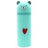 Soft Cartoon Bear Pencil Case Silicone Stationery Box Pencil Pouch  Children Gifts