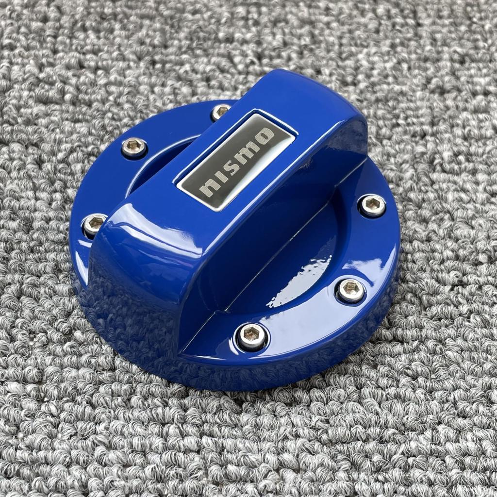 Редкая ручная крышка бензобака NISMO, синяя накладка на крышку топливного бака