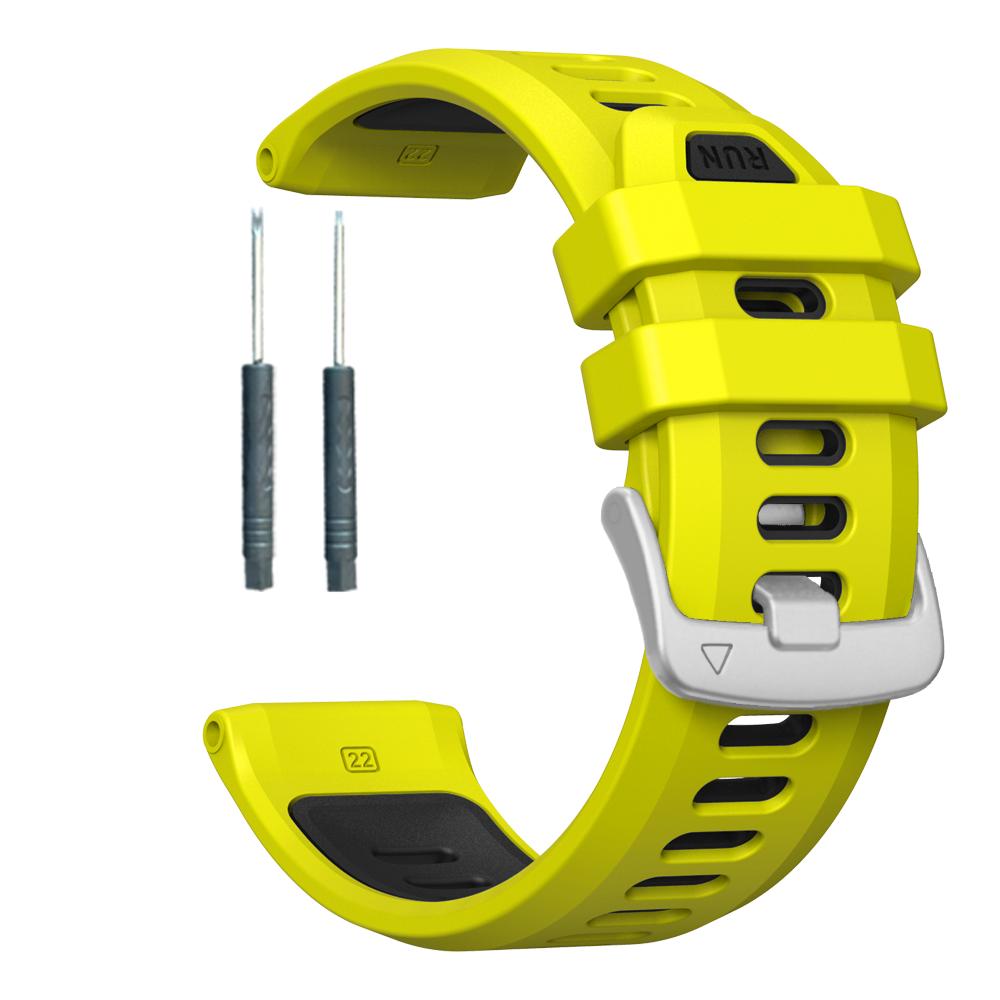Силиконовый ремешок для часов Garmin Forerunner 970 965 955 945 935 745 Спортивный сменный браслет на запястье Резиновый браслет Аксессуары