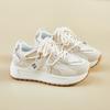 New Spring Casual Comfortable Sneakers Simple Thick Soled Height Increasing Shoes Fashionable Versatile Women's Shoes