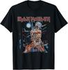 Iron Maiden - Винтажная футболка с городским пейзажем