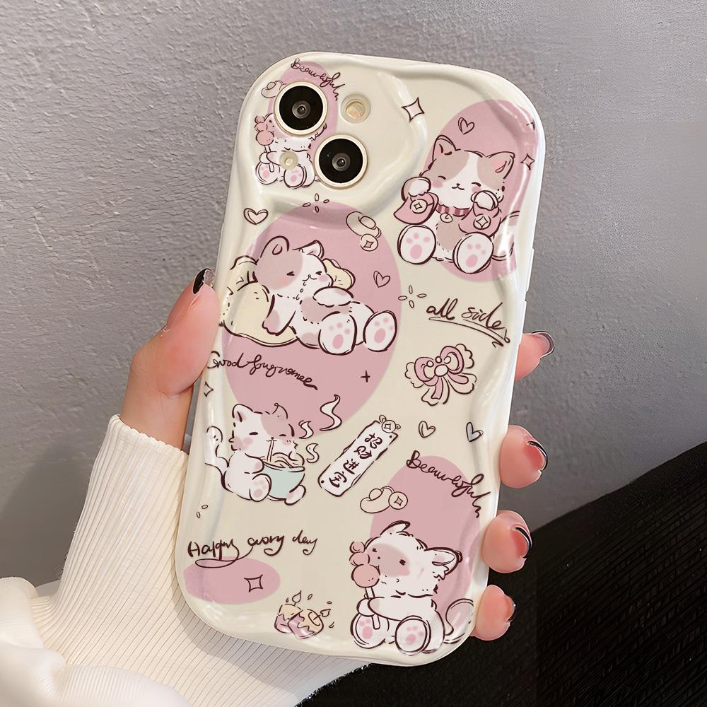 Чехол для телефона iPhone 11 13 12 14 15 16 XR XS Pro Max 7 8 Plus Samsung A55 A15 Redmi note 13 12 OPPO A18 A16 Vivo Y17S V27 Honor 9 10 Infinix 40 30